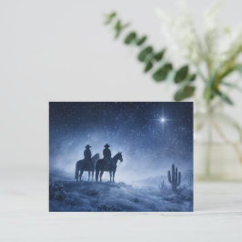 カントリー ウエスタン カウボーイ サウスウエスタン クリスマス ポストカード