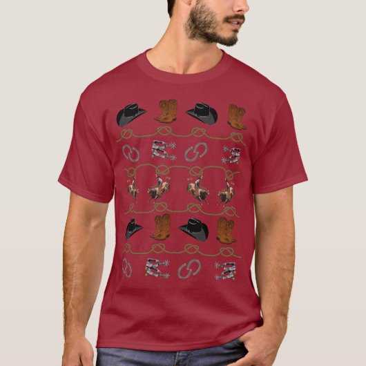 カントリー ウエスタン カウボーイ Tシャツ (正面)