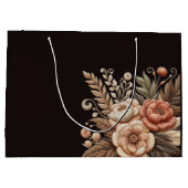 カントリー・ウエスタン・フラワーズ ラージペーパーバッグ (裏面)