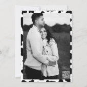 カントリー ウエスタン ヴィンテージ ラスト ロデオ ブライズテイル 招待状 (裏面)