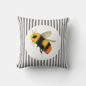 カントリー・ウォーター・カラー・ビー枕 クッション (正面)