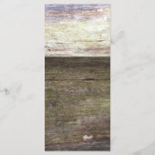 カントリー・ウッド・ハート結婚・メニュー メニュー (裏面)