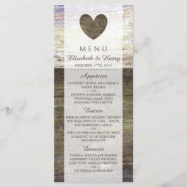 カントリー・ウッド・ハート結婚・メニュー メニュー