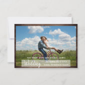 カントリー・ウッド・バレル – 日付の保存 セーブザデート (裏面)