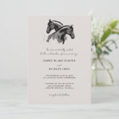 カントリー・ウマ・スケッチ西素朴写真結婚ズ 招待状 (スタンド正面)