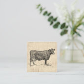 カントリー・カウア図解入りの、写真付きのート エンクロージャーカード (スタンド正面)