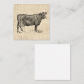 カントリー・カウア図解入りの、写真付きのート エンクロージャーカード (正面/裏面)