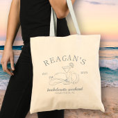 カントリー・カウガール・キュート・手描き・ブライズメイド・パーティー トートバッグ