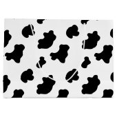 カントリー・カウパターンの大抱き枕 ラージペーパーバッグ (裏面)