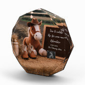 カントリー・カウボーイ・ホース妊娠のお知らせ フォトブロック (右)