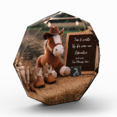 カントリー・カウボーイ・ホース妊娠のお知らせ フォトブロック (左)