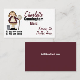 カントリー・ガール・ハウス・クリーニング・メイド 名刺