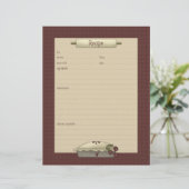 カントリー・キッチン・レシピ・シート (スタンド正面)