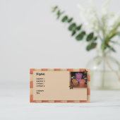 カントリー・キャンドル・ビジネス・カード 名刺 (スタンド正面)