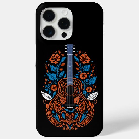 カントリー・ギター・アート Case-Mate iPhoneケース (裏面)