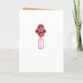 カントリー クラシック ピンク メイソンジャー プログラム カード (裏面)