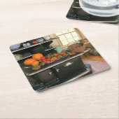 カントリー グレンウッド コンロコースター スクエアペーパーコースター (アングル)