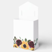 カントリー・サンフラワー結婚サンキュー フェイバーボックス (オープン)