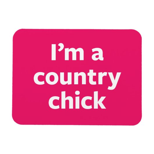 カントリー・シック マグネット (横)