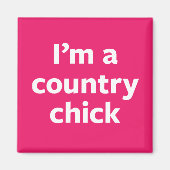 カントリー・シック マグネット (正面)