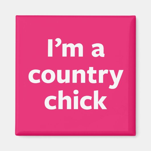 カントリー・シック マグネット (正面)