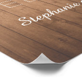 カントリー・シック・結婚ウェルカムの兆候 ポスター (角)