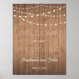 カントリー・シック・結婚ウェルカムの兆候 ポスター