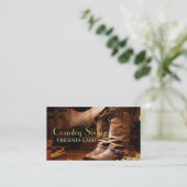 カントリー・シンガー、ボーカリスト、ソロ、パフォーマンス 名刺 (スタンド正面)