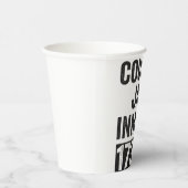 カントリー・ジェイルスの被収容者17352面白いハロウィーン刑務所 紙コップ (右)