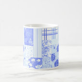 カントリー・スウィート・コーンフラワーブルー コーヒーマグカップ (中央)