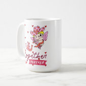 カントリー・スタイルの永遠の絆 コーヒーマグカップ (正面左)