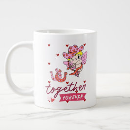 カントリー・スタイルの永遠の絆 ジャンボコーヒーマグカップ