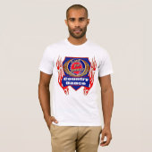 カントリー・ダンスの衣服のTシャツ Tシャツ (正面フル)