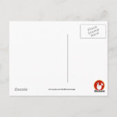 カントリー・チキンおもしろい漫画はがき ポストカード (裏面)