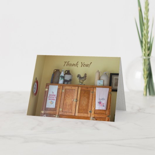 カントリー チャーム 感謝カード (正面)