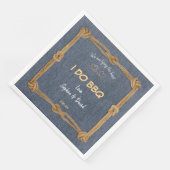 カントリー デニム ロープ 私たちは結婚する I DO BBQ (コーナー)