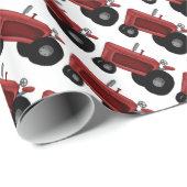 カントリー・トラクターのおもしろい・ラッピング紙 ラッピングペーパー (ロールコーナー)