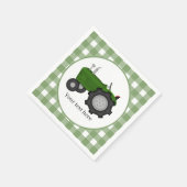 カントリー・トラクターパーティー追加文字 スタンダードカクテルナプキン (角)