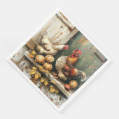 カントリー ネスト パーティー ペーパー ナプキン (コーナー)