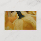 カントリー·バンプキン·パンプキン·パッチ15... 名刺 (裏面)