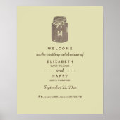 カントリー・バーラップ・メイソン結婚・ジャーの歓迎 ポスター (正面)