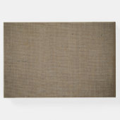 カントリー・バーラップ・メイソン結婚・ジャー ゲストブック (裏面)