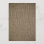 カントリー・バーラップ・メイソン結婚・ジャー メニュー (裏面)