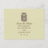 カントリー・バーラップ・メイソン結婚・ジャー 案内ポストカード (正面)