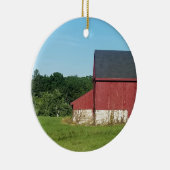 カントリー・バーン セラミックオーナメント (右)