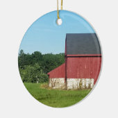 カントリー・バーン セラミックオーナメント (左)