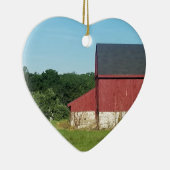 カントリー・バーン セラミックオーナメント (右)