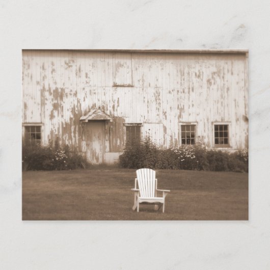 カントリー・バーン ポストカード (正面)