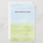 カントリー・ヒマワリとカウボーイ・ブーツ (裏面)