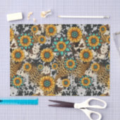 カントリー・ヒマワリ 薄葉紙 (クラフト)